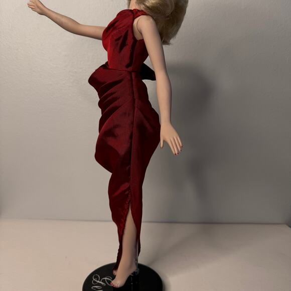 1995 Gene Doll Clothes Dress Red Venus 40s Mel Odom Outfit 90s Clothing - Picture 5 of 15